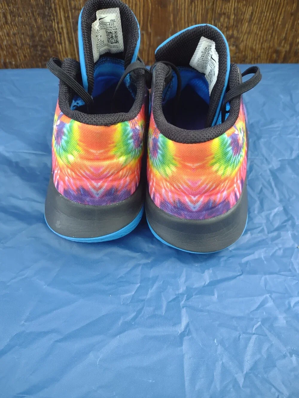 Nike Kyrie Flytrap 5 GS 'Photo Blue Tie-Dye' basketball shoes 4.5Y
